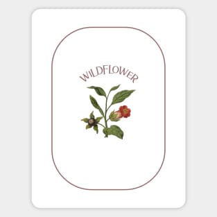 WILDFLOWER - Design With Border Magnet